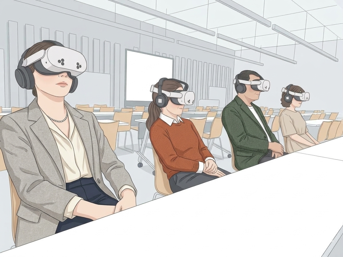 自治体イベントでShowtime VRを使っている様子